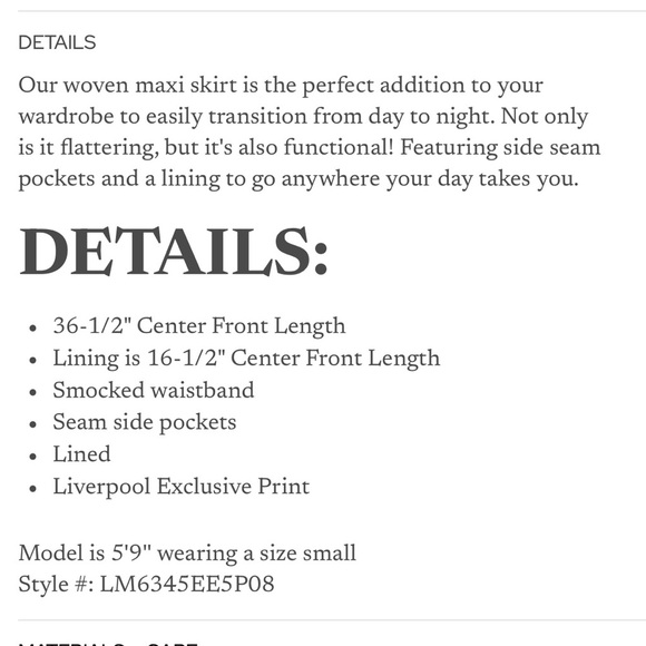 LIVERPOOL LOS ANGELES Tiered Geo Patchwork Boho Maxi Skirt Size Large NWT - Picture 11 of 11